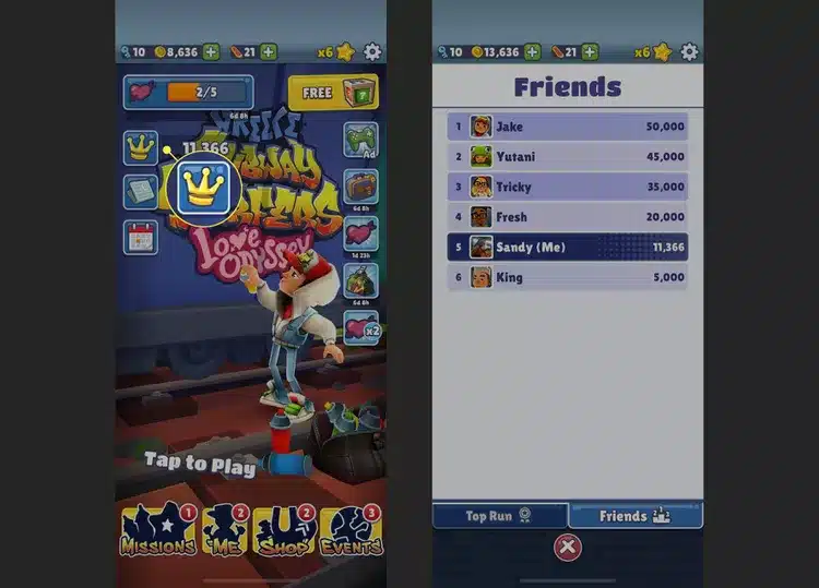 Once successfully connected, you’ll be redirected back to the game and receive 5,000 free coins.